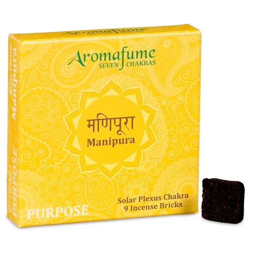[8901362065435] Aromafume briques déncens Chakra 3°chakra| 40 g