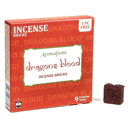 [8901362067385] Briques déncens Aromafume Dragon Blood | 40gr