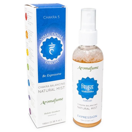 [8901362067606] Désodorisant Vishuddha 5ème chakra Aromafume | 100 ml