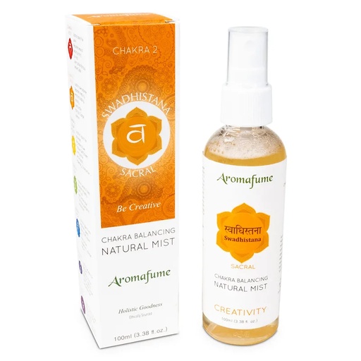 [8901362067620] Désodorisant Swadhistana 2nd chakra Aromafume | 100 ml