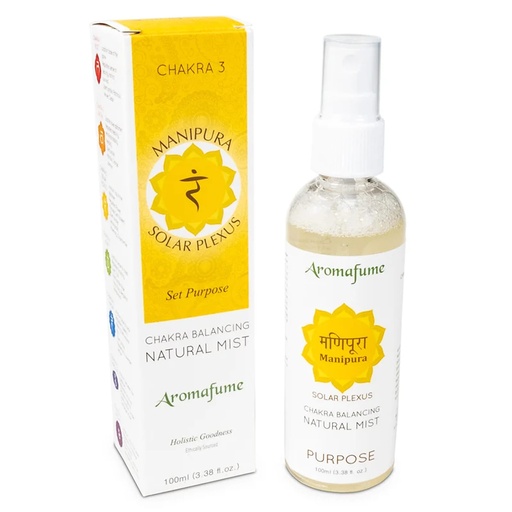 [8901362067637] Désodorisant Spray Manipura 3ème chakra Aromafume | 100 ml
