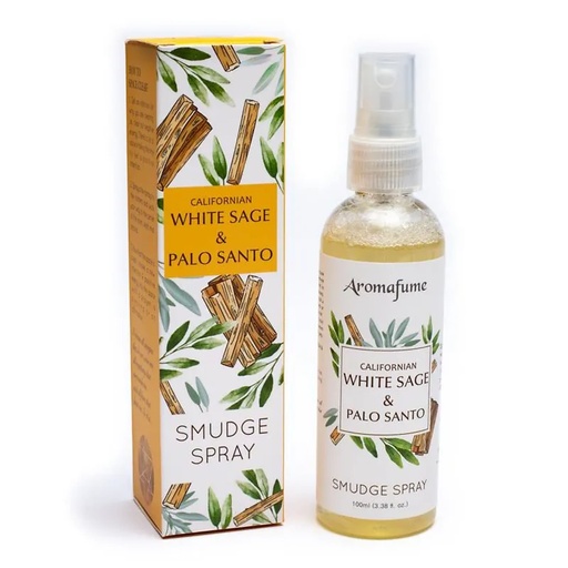 [8901362071313] Smudge spray Sauge blanche & Palo Santo Aromafume | 100ml