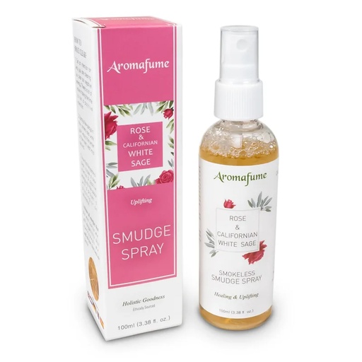 [8901362071559] Spray smudge Sauge Blanche et Rose Aromafume | 100 ml