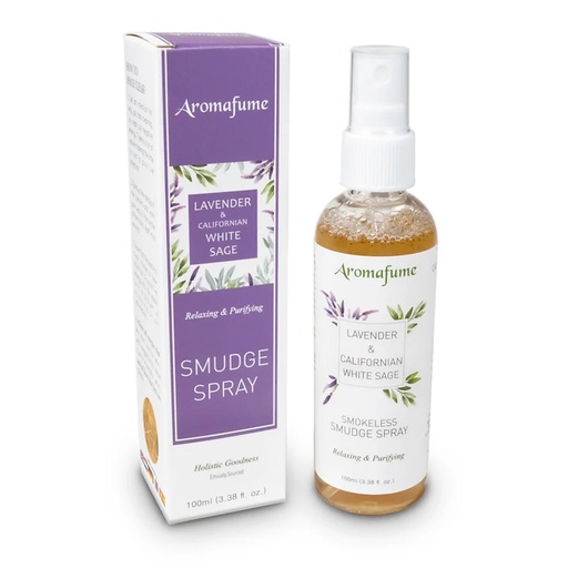 [8901362071566] Spray smudge Sauge Blanche et Lavande Aromafume | 100 ml