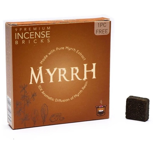 [8901362073232] Aromafume briques déncens Myrrhe | 40 g