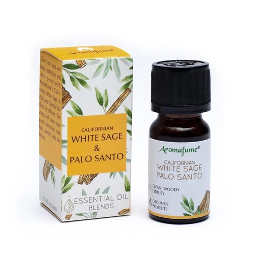 [8901362074352] Mélange huiles essentielles Sauge blanche Palo santo | 10ml