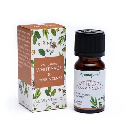 [8901362074376] Mélange huiles essentielles Sauge blanche /encens | 10ml