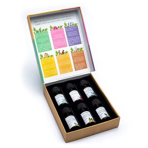[8901362074505] Mélanges huiles essentielles Sauge blanche | 6x10ml
