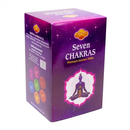 [8902276106252] Encens 7 Chakra | 42 g