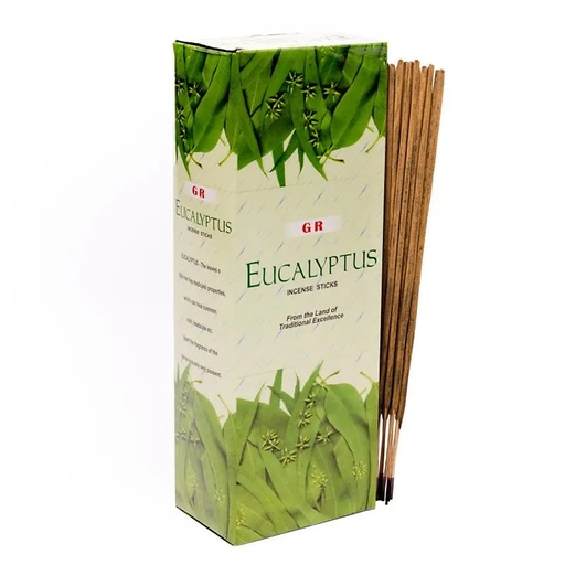[8902276505185] Encens Eucalyptus en boite hexagonale | 20 g