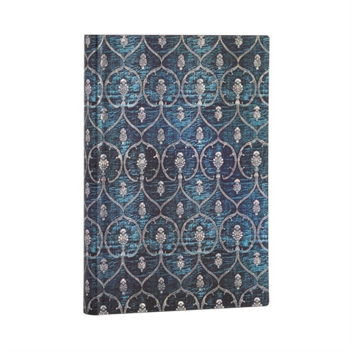 [9781439780961] Carnets Flexis à couverture souple - Velours Bleu - Midi - Ligné