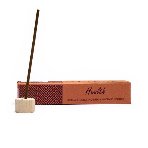 [8903833905271] Encens aux herbes sans bambou avec support Health | 34 g