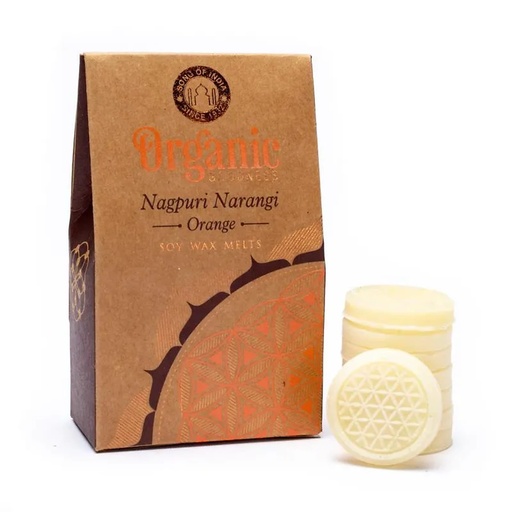 [8903833909231] Pastilles de cire à fondre Nagpuri Narangi | 40 g