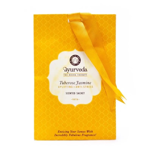 [8903833913627] Vata Tuberose Jasmin Pot-pourri Sachet à suspendre -- 20g