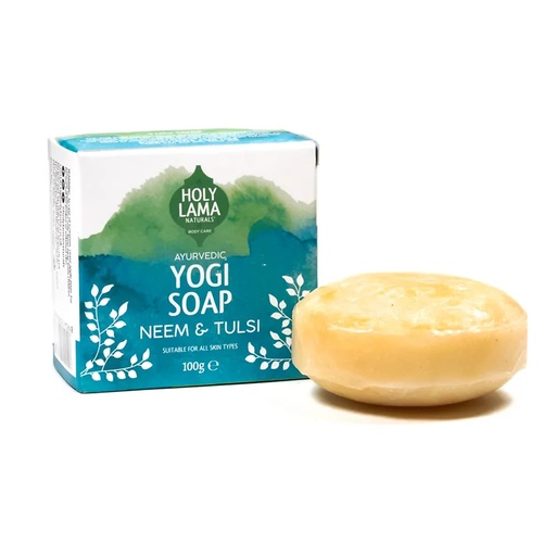 [8904120906230] Holy Lama Neem et Tulsi savon Yogi | 100 g