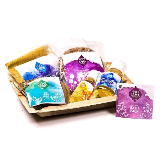 [8904120907602] Holy Lama Naturals Kit de bain deluxe | 300 g