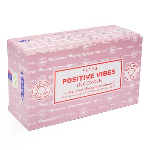 [8904245400118] Encens Satya Positive vibes | 15 g