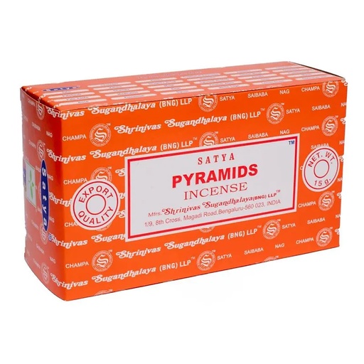 [8904245400132] Encens Satya Pyramids | 15 g