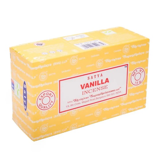 [8904245400330] Encens Satya Vanilla | 15 g
