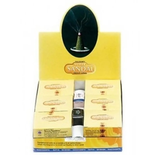 [8904245401016] Cônes d'encens Nag Champa super Sandal | 20 g