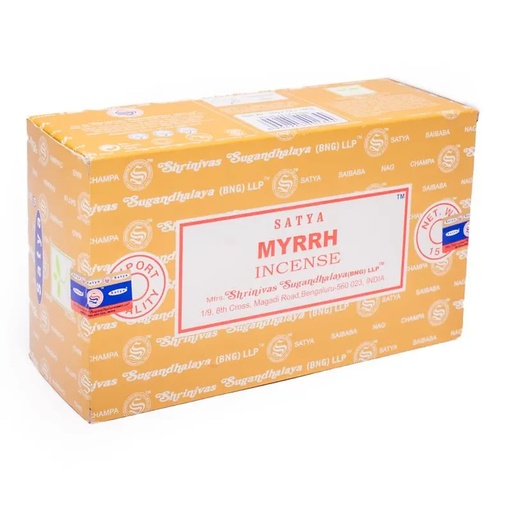 [8904245401344] Encens Satya Myrrh | 15 g