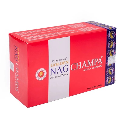 [8906022930016] Encens Golden Nag Champa | 15 g