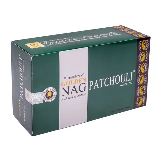[8906022930139] Encens Golden Nag Patchouli | 15 g