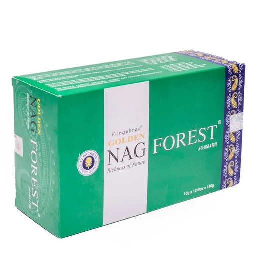 [8906022930214] Encens Golden Nag Forest | 15 g