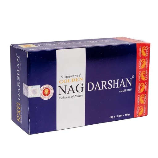 [8906022930252] Encens Golden Nag Darshan | 15 g