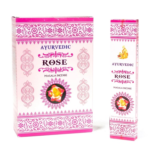 [8906038340946] Encens Ayurveda masala Rose | 10 g