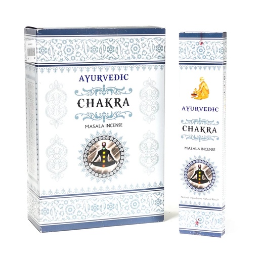 [8906038341127] Encens Ayurveda masala Chakra | 10 g