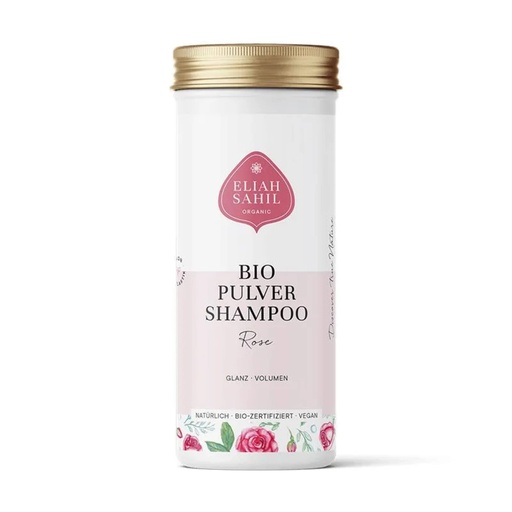 [9120096510052] Shampooing en poudre Rose bio Eliah Sahil | 100 g