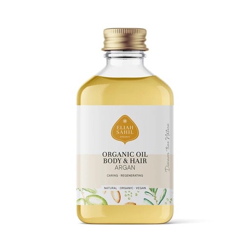 [9120096510205] Huile Corps & Cheveux Argan bio Eliah Sahil -- 100 ml