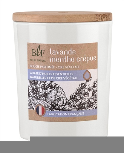 [3023673921219] Bougie parfumée en Cire végétale Lavande Menthe crépue
