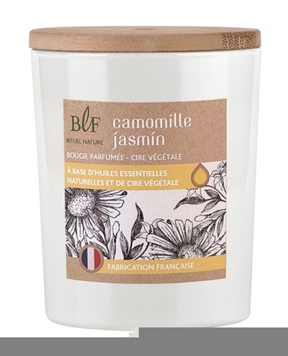 [3023673921240] Bougie parfumée en Cire végétale Camomille Jasmin