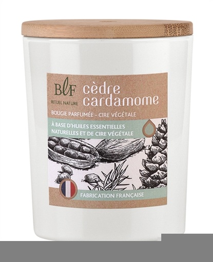 [3023673921288] Bougie parfumée en Cire végétale Cèdre Cardamome
