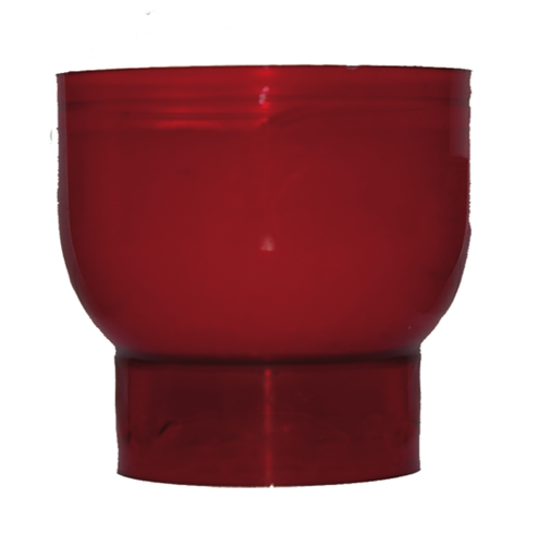 [3169505050297] Veilleuse Votive Rouge - 9 Heures