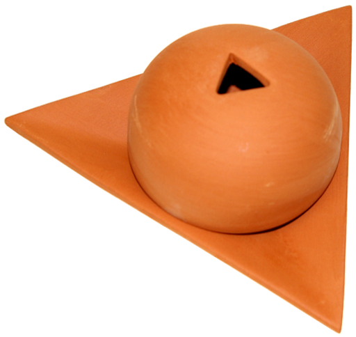 [3292030010143] Brûleur pour papier d'Arménie - Terre cuite