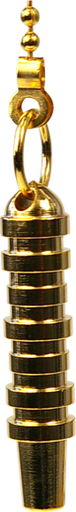 [3660341009918] Pendule des Bâtisseurs - Laiton Doré - 15 Gr