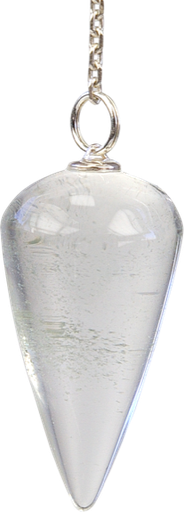 [3660341026144] Pendule Goutte en Quartz Naturel
