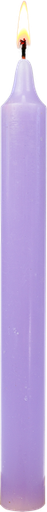 [3660341051917] Bougie Teintée Masse - Coloris Lilas