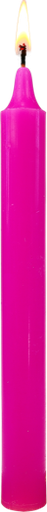 [3660341051948] Bougie Teintée Masse - Coloris Rose Vif