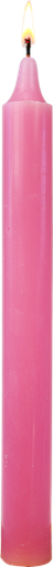 [3660341051962] Bougie Teintée Masse - Coloris Rose