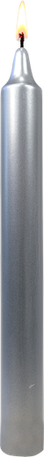 [3660341052211] Bougie Teintée - Coloris Argent