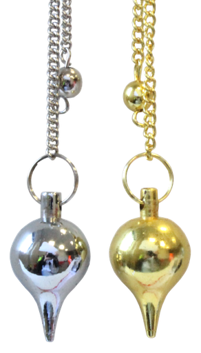 [3660341053546] Mix Pendules Goutte - Métal Doré et Nickel