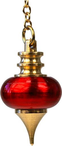 [3660341067932] Pendule Mélissium Rouge