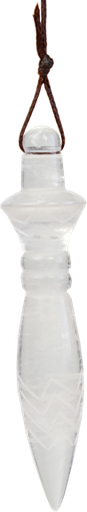 [3660341074961] Pendule Thot en Cristal de Roche