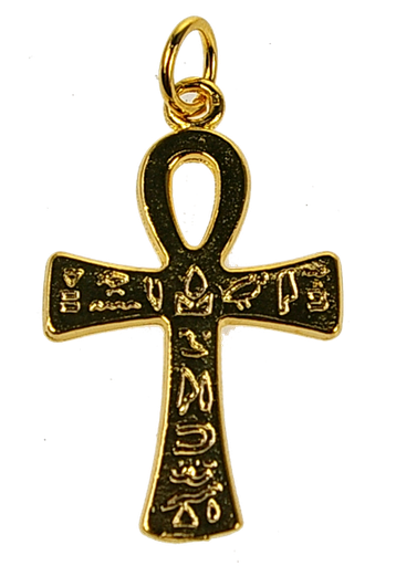 [3660341104507] Croix Ankh - Dorée