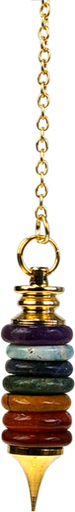 [3660341186206] Pendule 7 Chakras