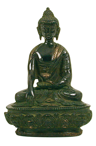 [3660341229231] Bouddha antique - Inde - 14,5 cm
